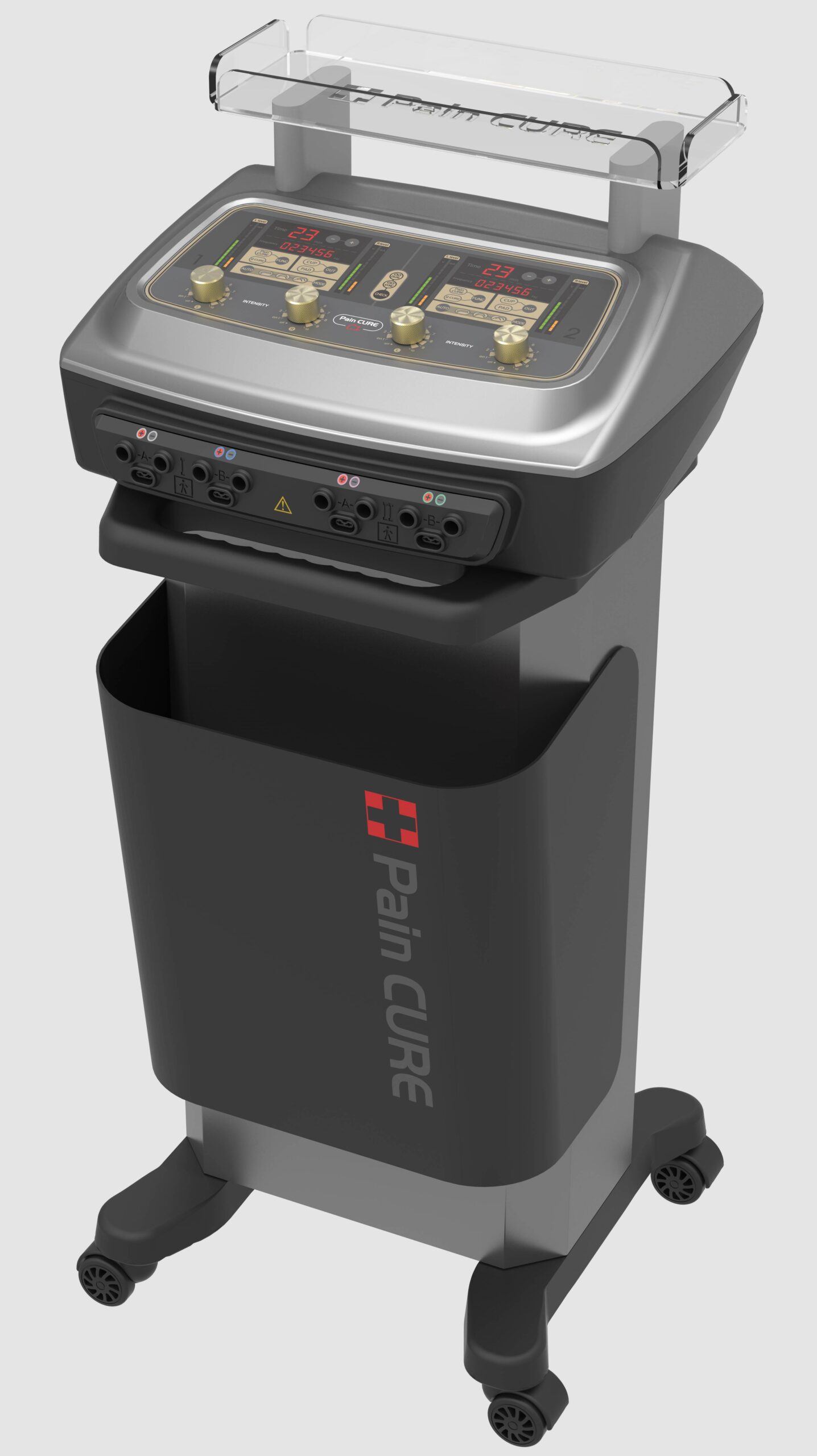 의료기기카트디자인_본체와의료기카트의일체감