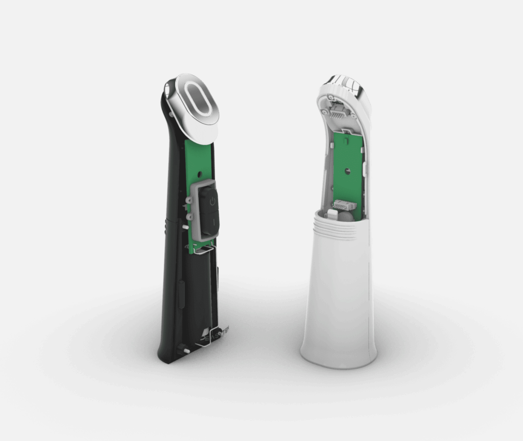 미니 EP 미용기기디자인_PCB 기구설계 및 외관 분리_블랙_화이트