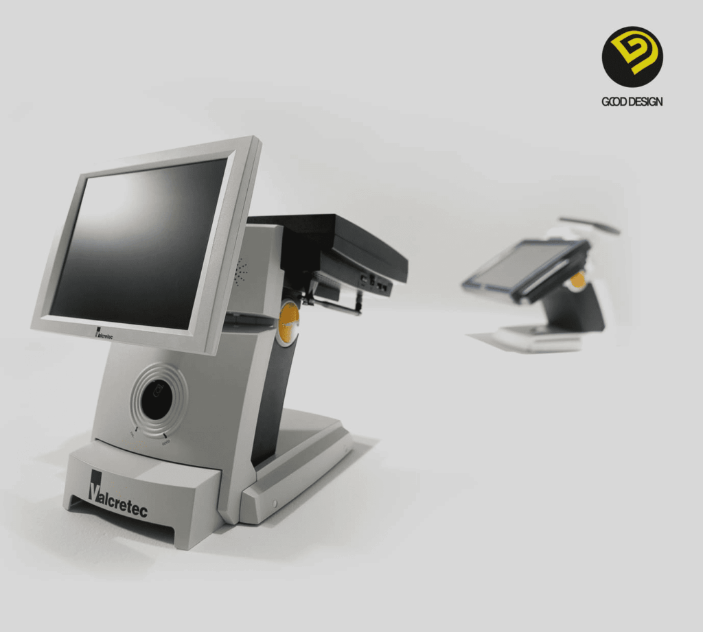 벨크리텍 스마트 포스기 제품디자인 3D 렌더링 - 굿디자인(GD) 마크 수상작